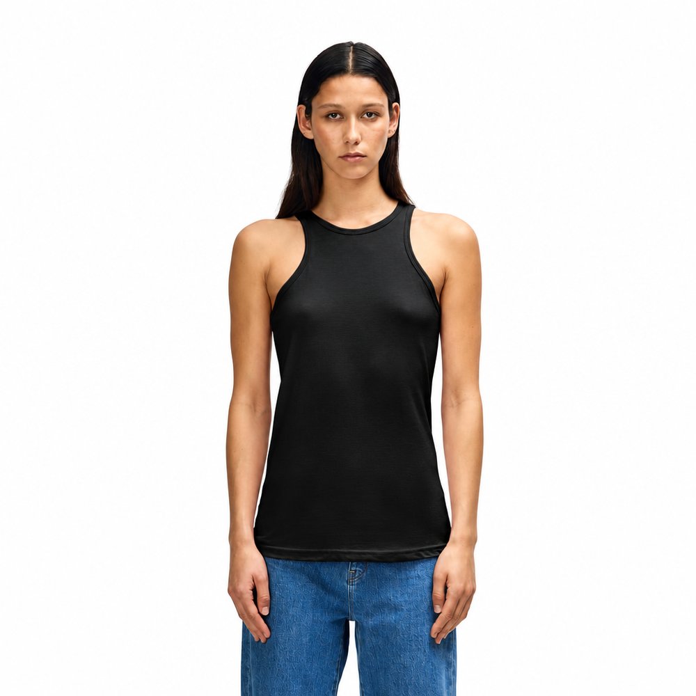 American Apparel CVC Womens Racerneck Tank