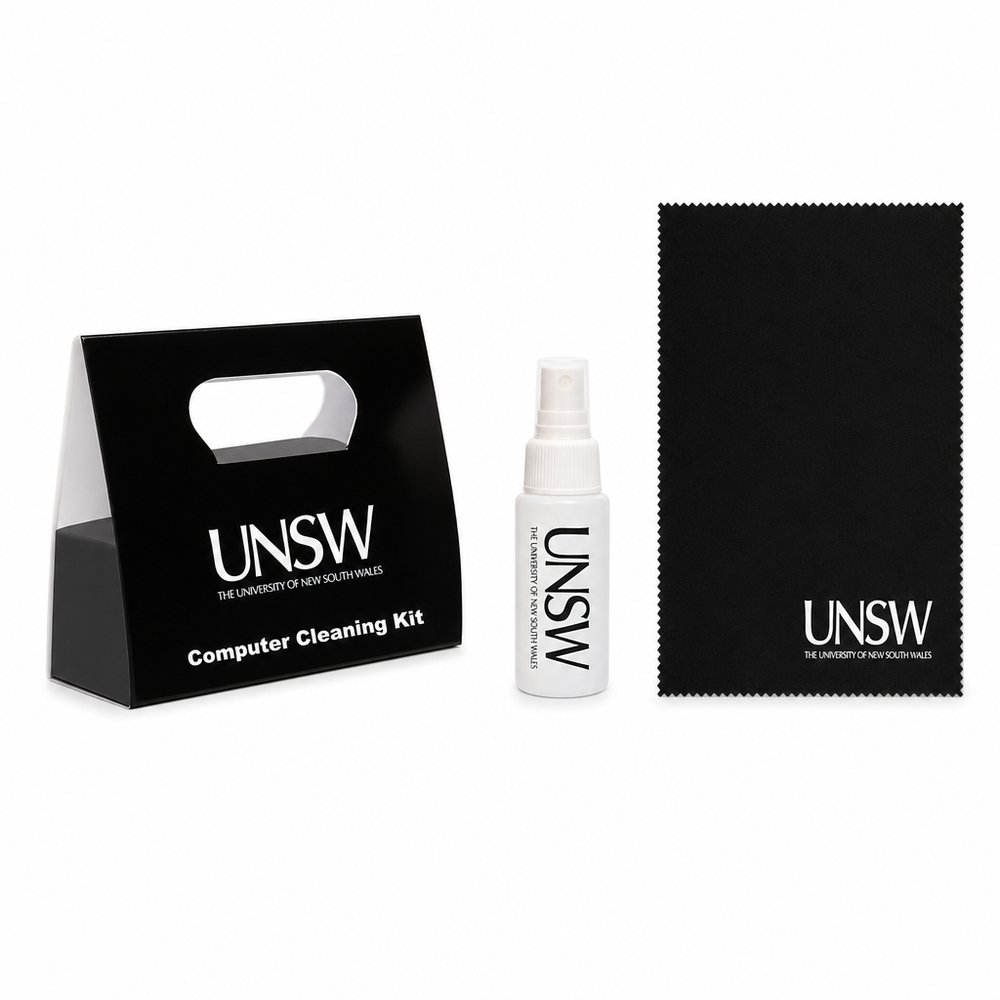 Branded Computer Screen Cleaner Set with Microfibre Cloth