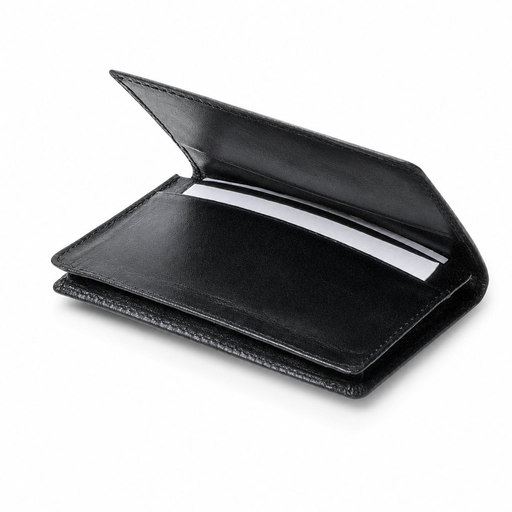 Executive Brazilian Cowhide Business Card Wallet