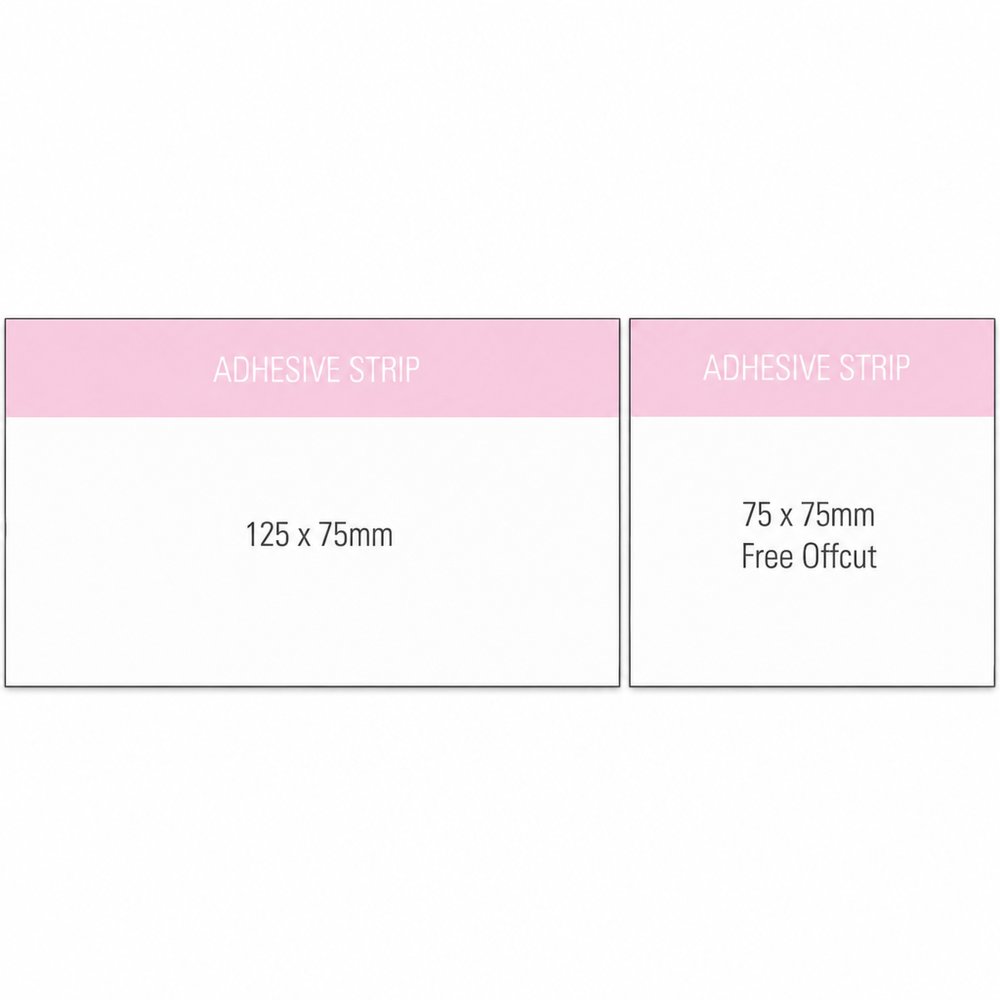 Stuk Sticky Note Pad 125x75mm Colour Print