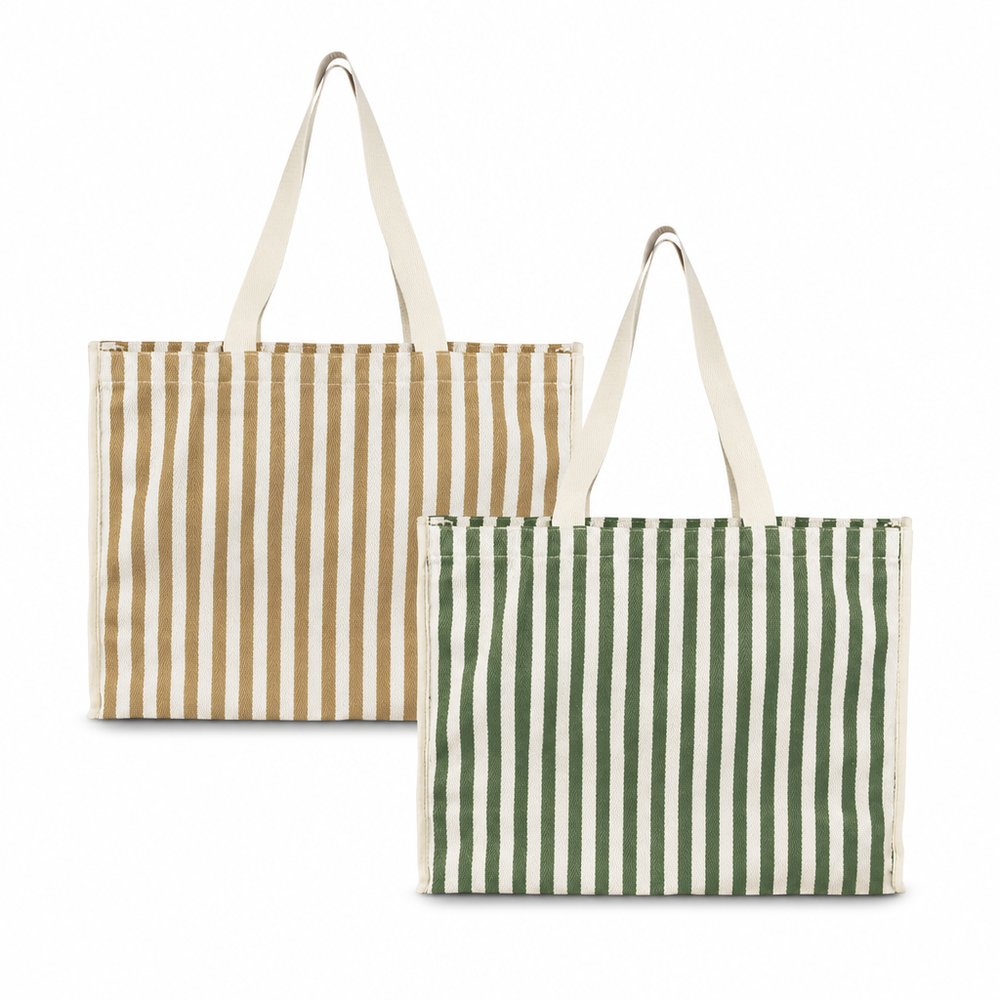 Keepsake Herringbone Beach Tote