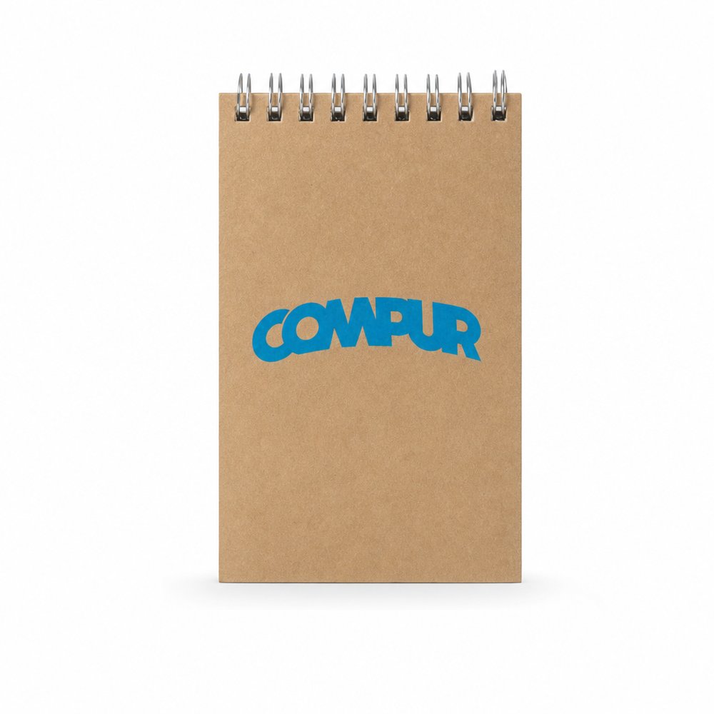 EcoSash Recycled Wiro Bound Mini Notepad