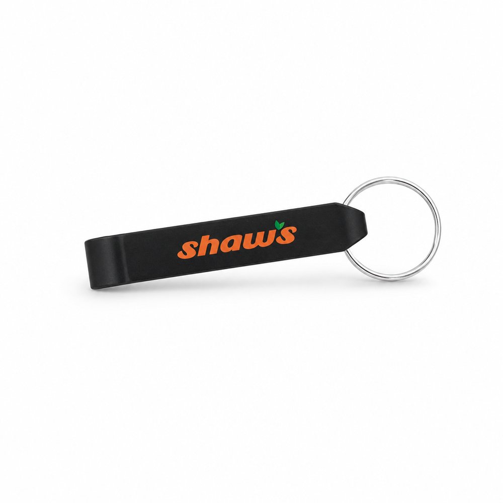 Metal Bottle Opener Keyrings — Laser Engraved
