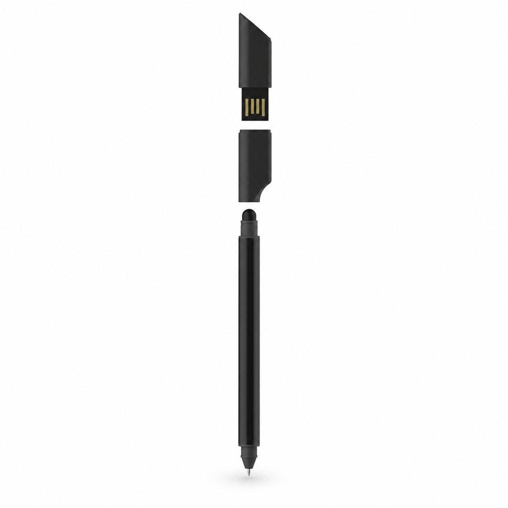 Tokyo 3-in-1 USB Flash Drive Stylus Pen - 2GB
