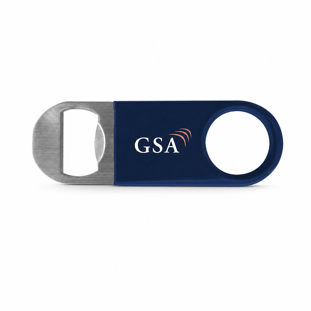 Branded Stainless Steel Bottle Opener — Bartender Pro