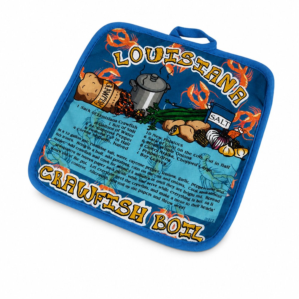 Custom Full Colour Printed Cotton Blend Pot Holder