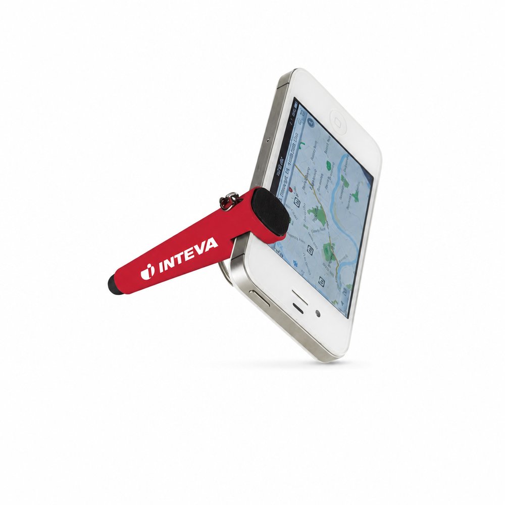 3-in-1 Stylus, Screen Cleaner and Stand Keyring