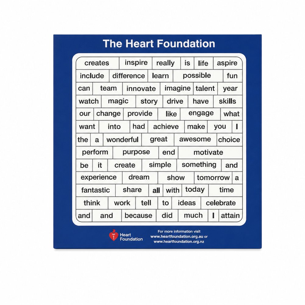 Magnetic Word Puzzles — Custom Fridge Magnets