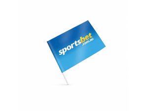 Handwaver Paper Flags — Custom Printed Event Flags