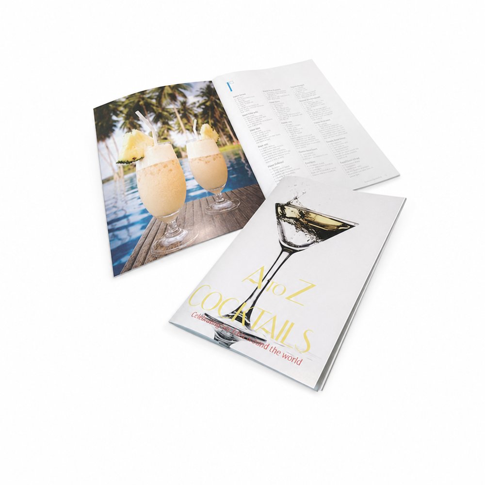 Bi-Fold Brochures, Premium Digital Print A4 to A5