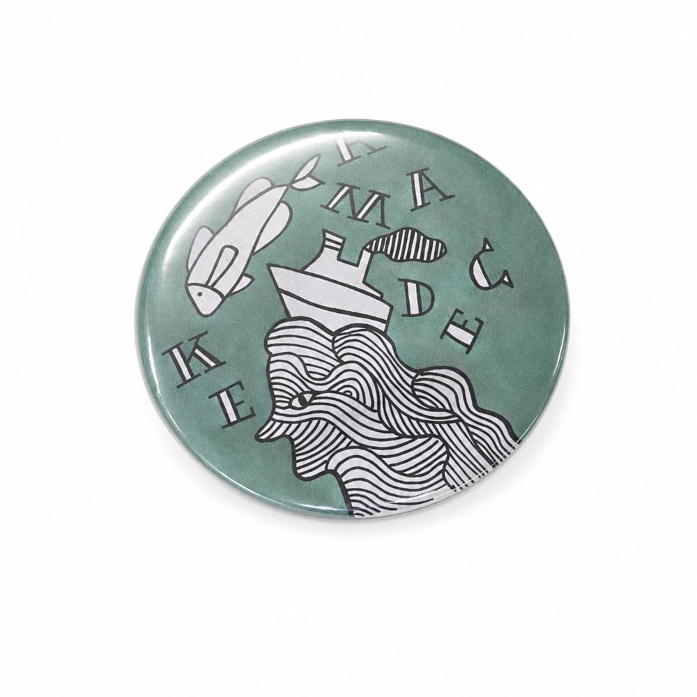 Custom Round Button Badges — Full Colour 58mm