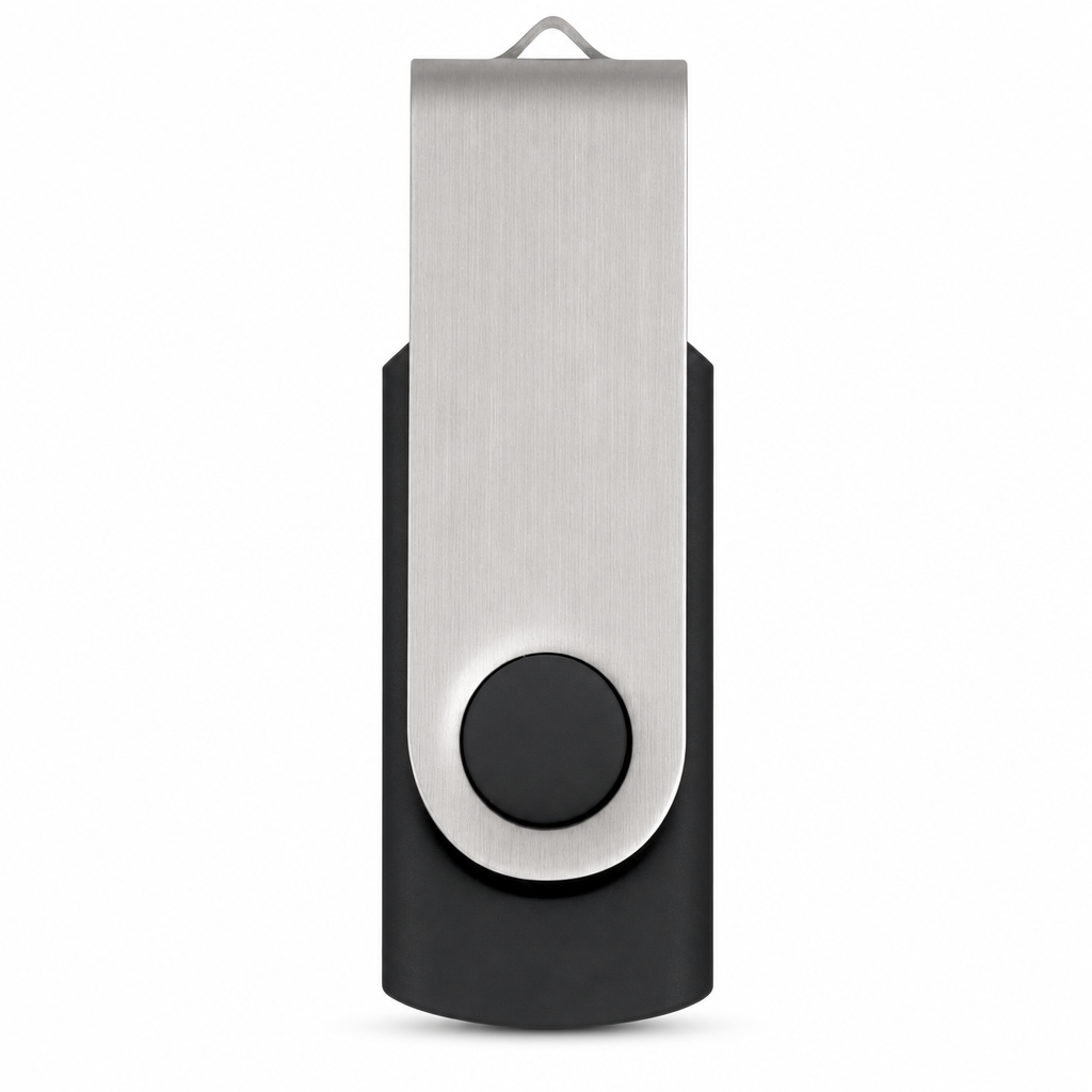 Helix 4GB Mix & Match Swivel Flash Drive