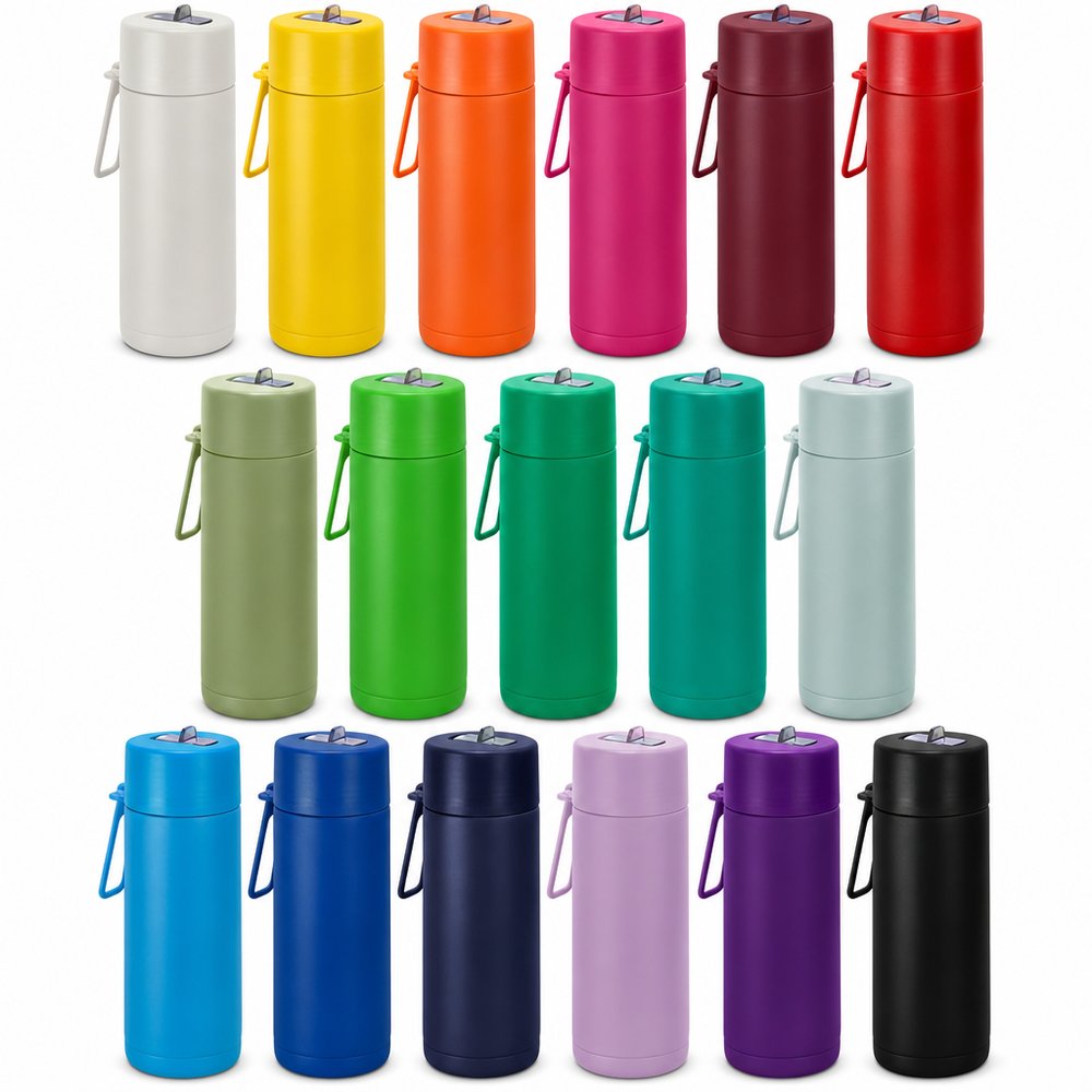 Aura Vacuum Bottle 600ml — Stainless Steel