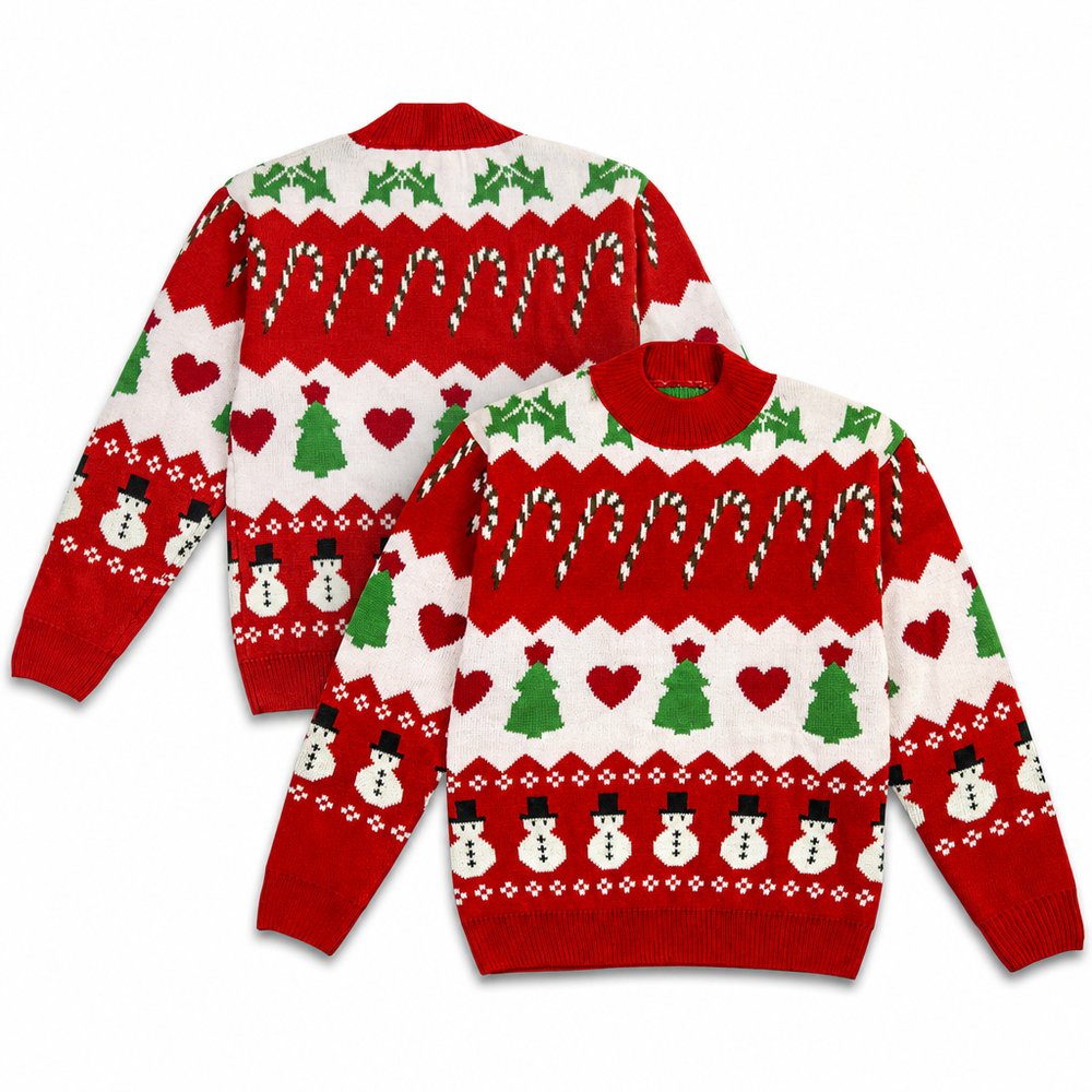 Blitzen Custom Knitted Christmas Jumper