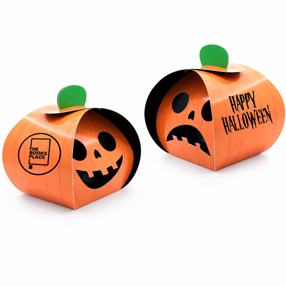 Foldover Jack-O-Lantern Lolly Box