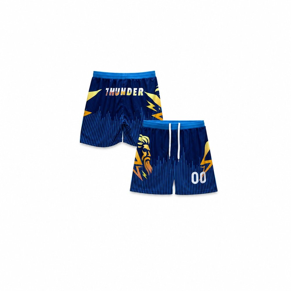 Custom Sublimated Mens Active Shorts