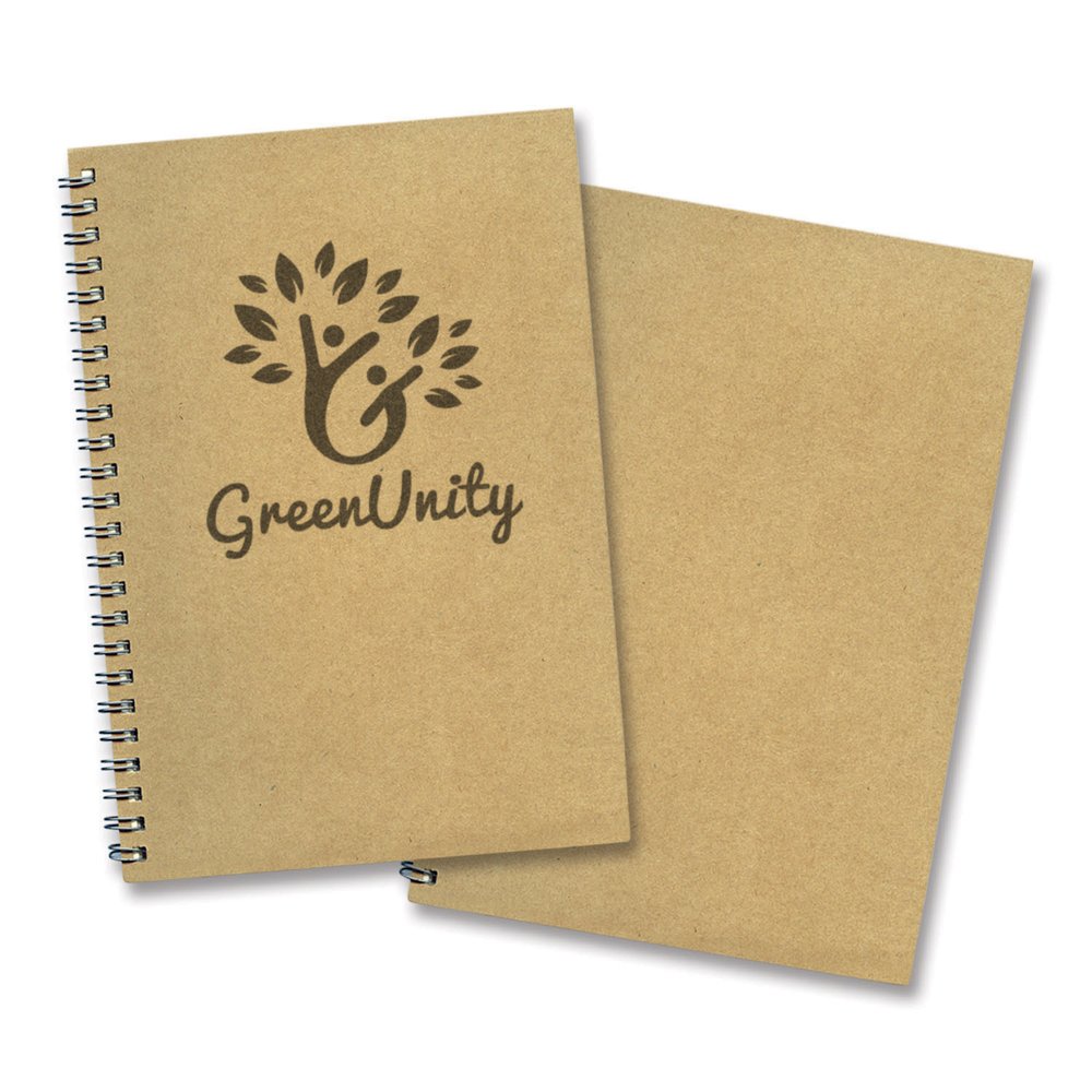 Natural Kraft Wiro Bound Notebook
