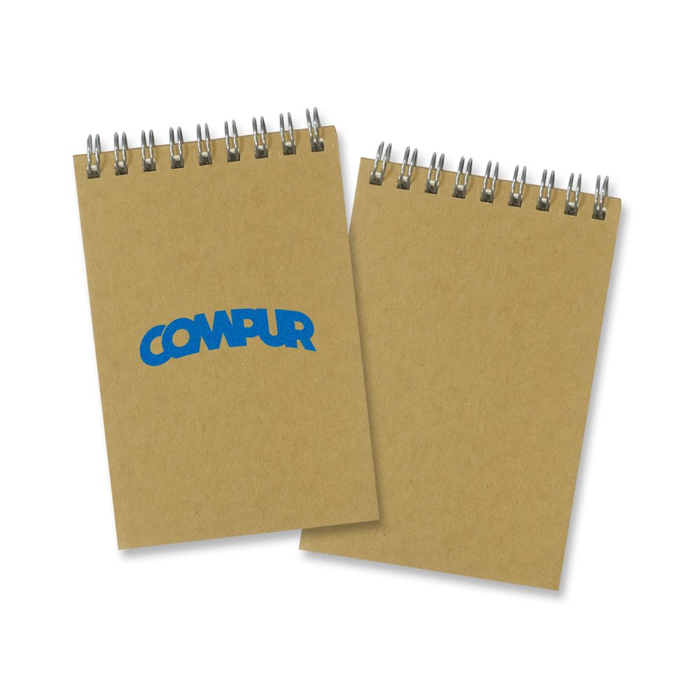Kraft Pocket Wirebound Notebook