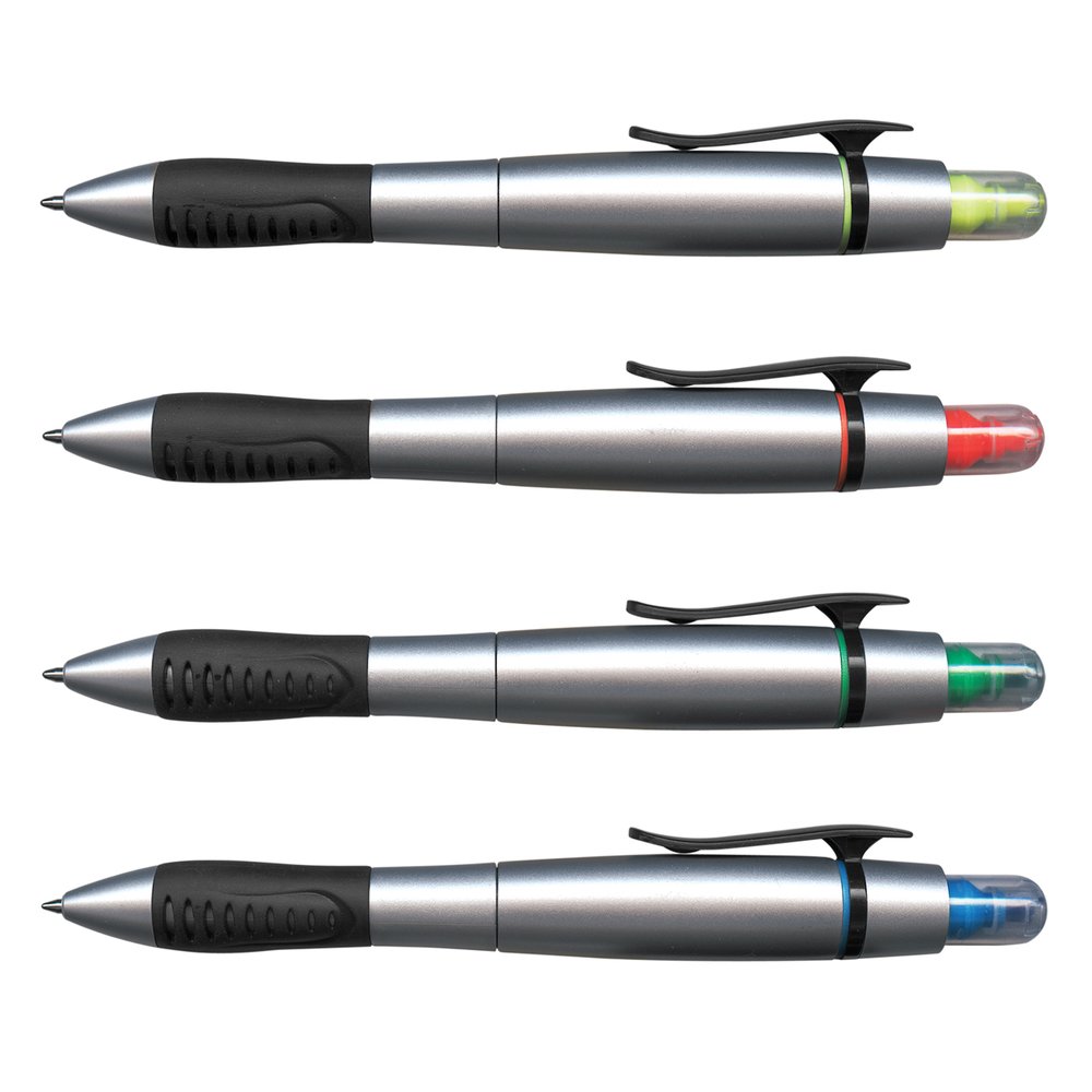 Metallic Duo Highlighter Ballpoint Pen