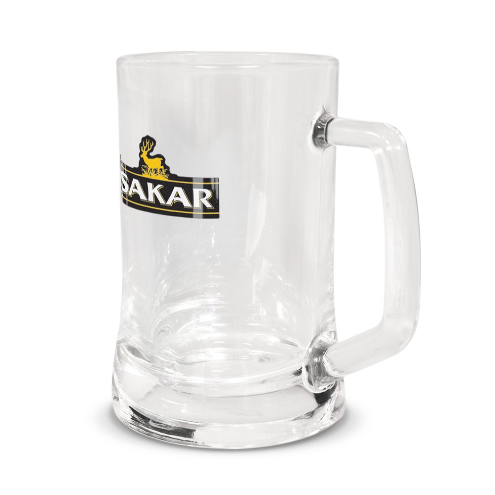 Traditional Glass Beer Stein