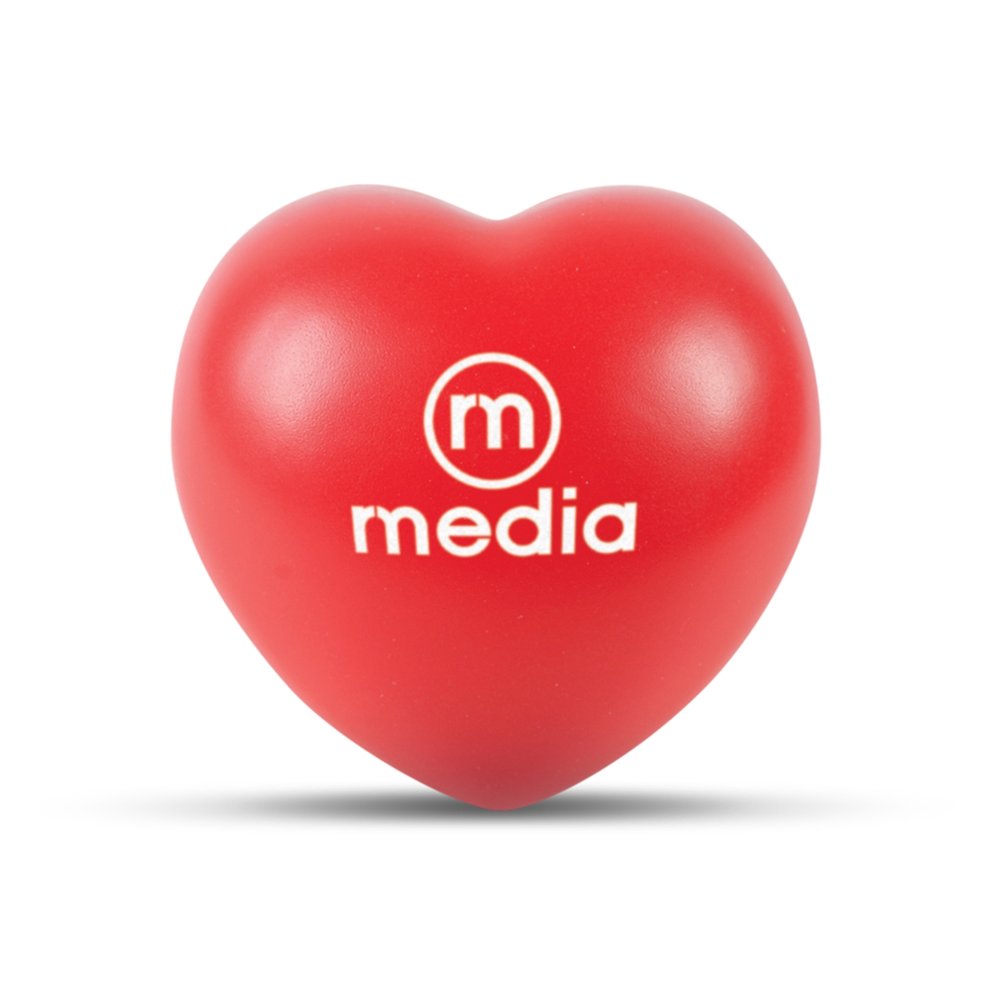Soft PU Heart Stress Ball