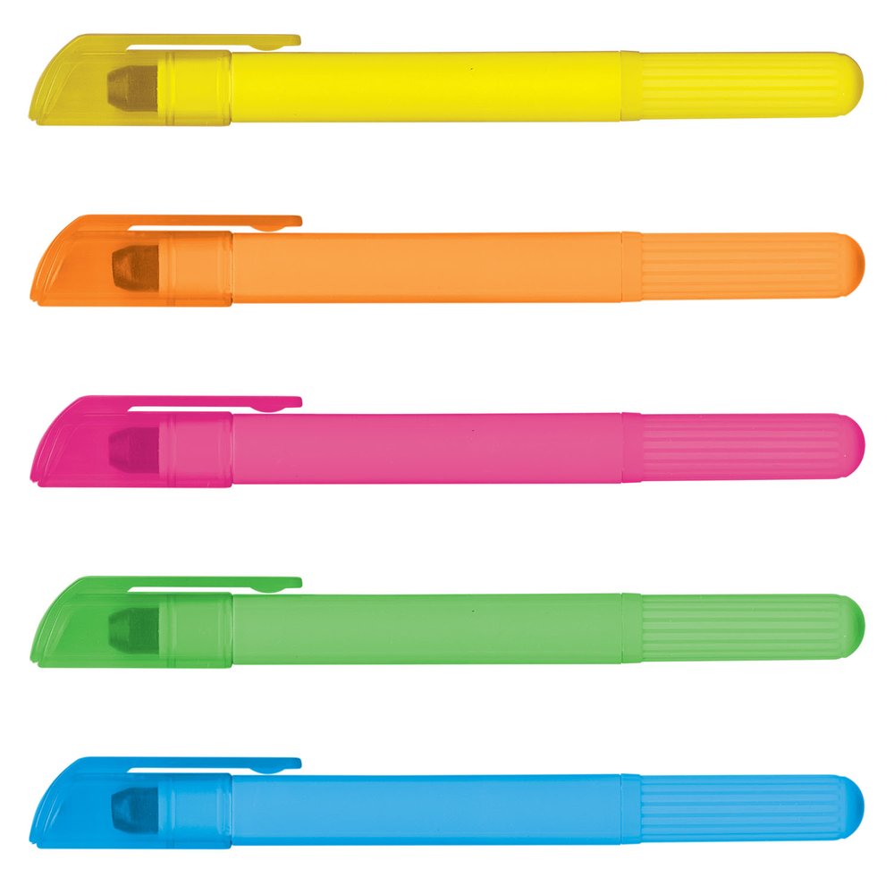 Fluorescent Wax Highlighter Pen