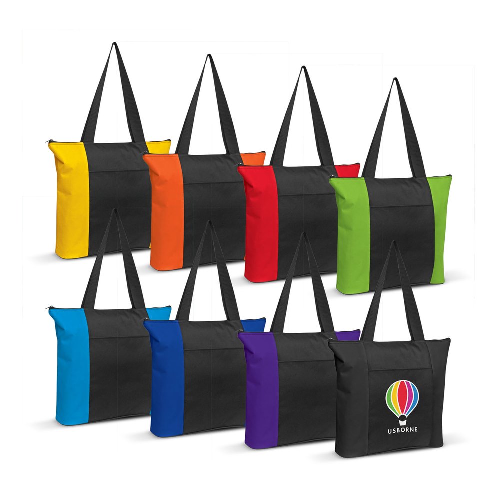 Metro Zippered Tote Bag
