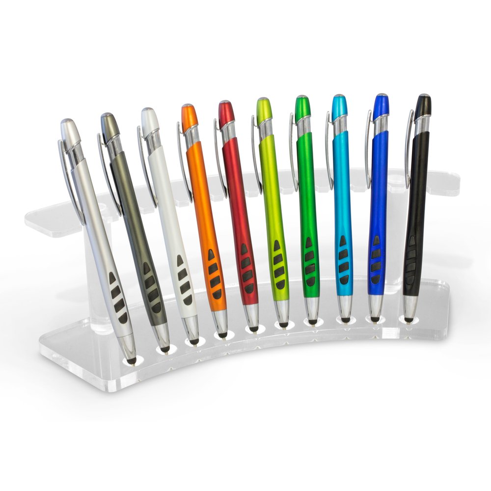 Clear Acrylic Ten Pen Display Stand