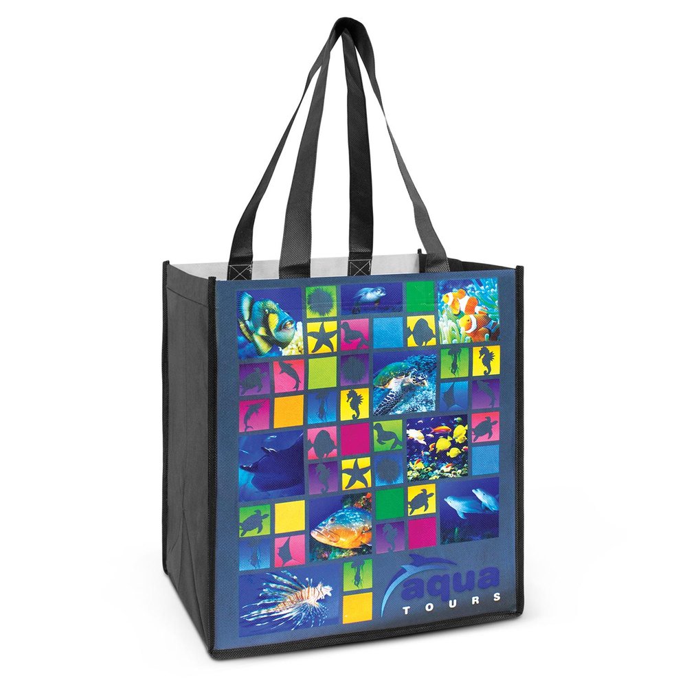Cairo Gusseted PET Tote Bag