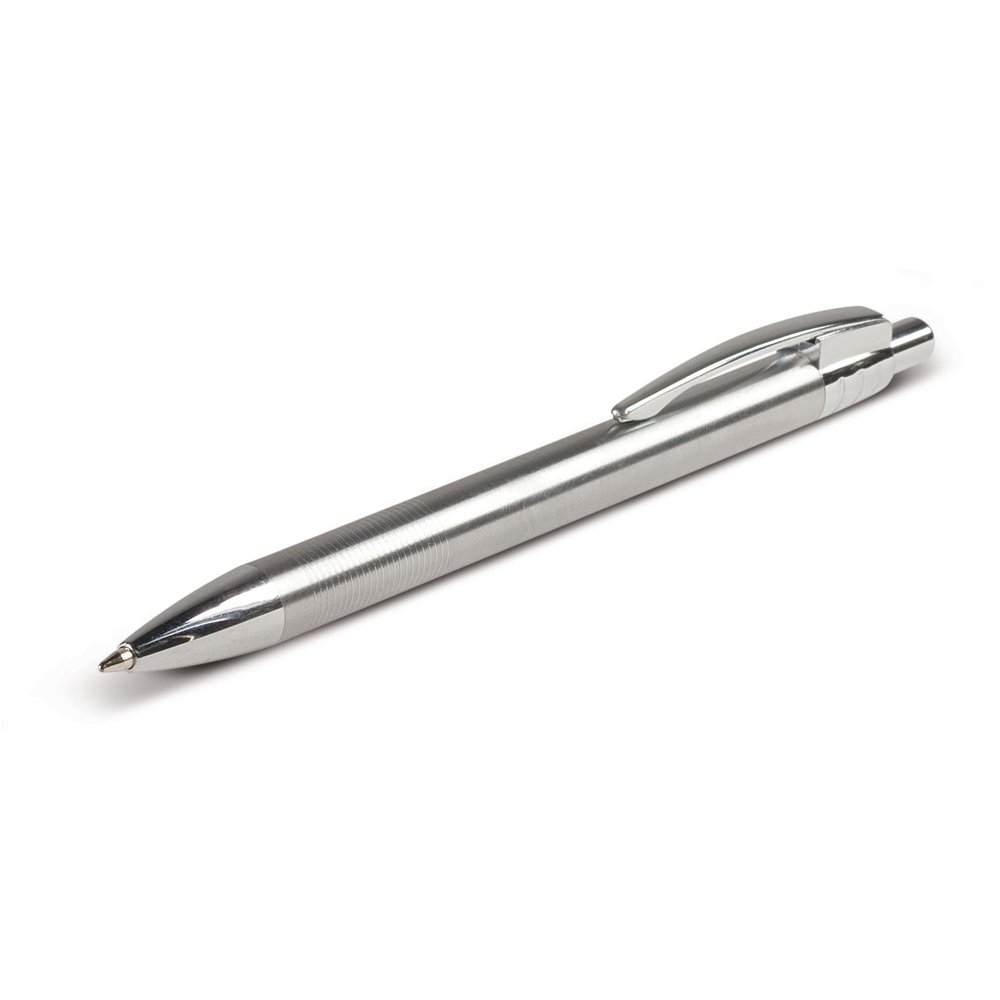 Recycled Steel Spring-Clip Retractable Pen