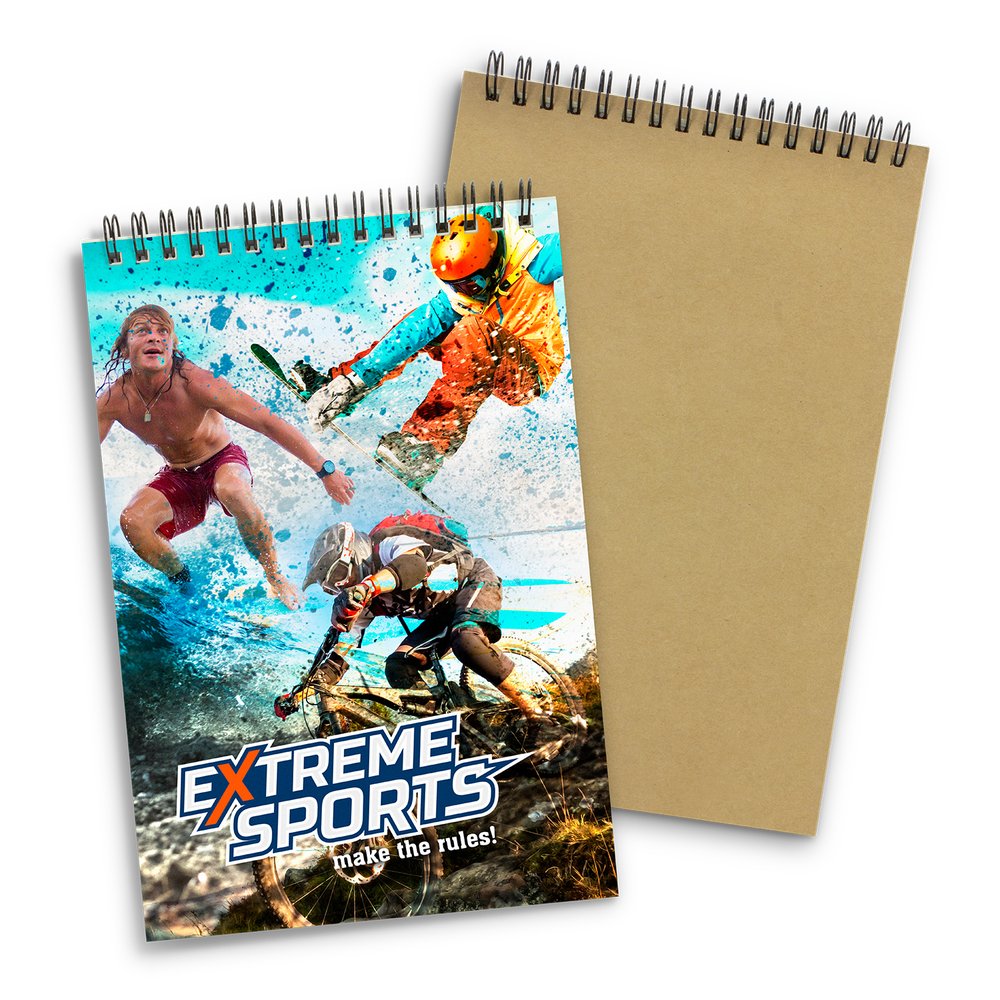 A5 Full Colour Custom Wiro Notebook