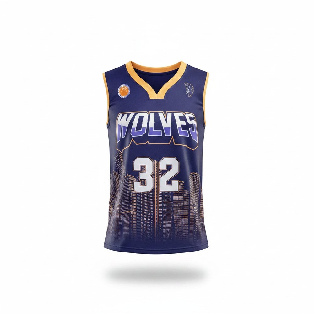 Ultra Mesh V-Neck Men's Basketball Top