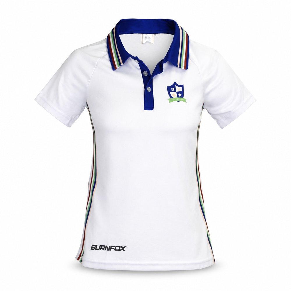 Women's Pique Tennis Polo Top