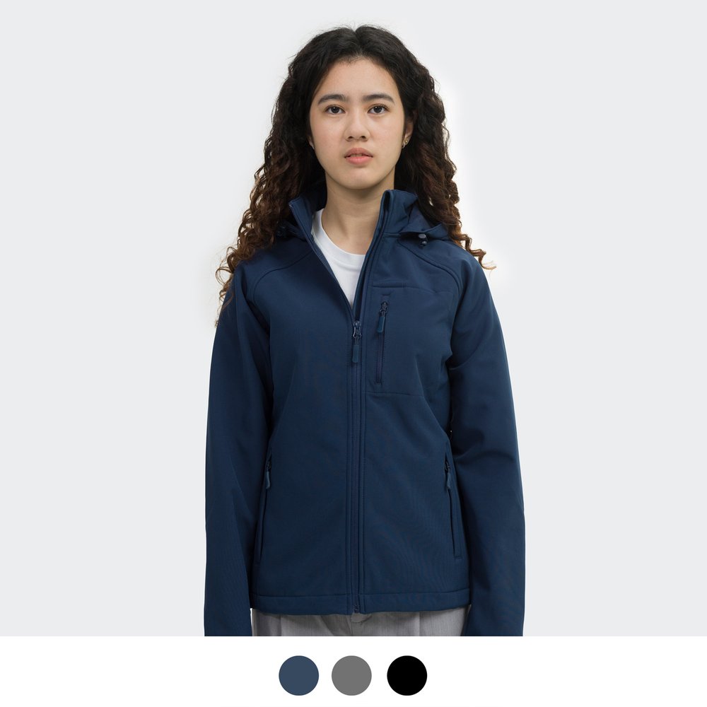 Harper Women's Softshell Jacket with Fleece Backing