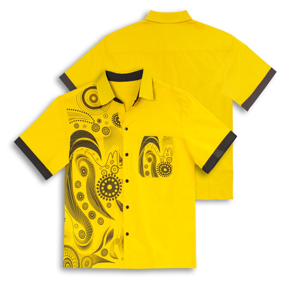 Sublimation Cotton Lycra Mens Business Shirt