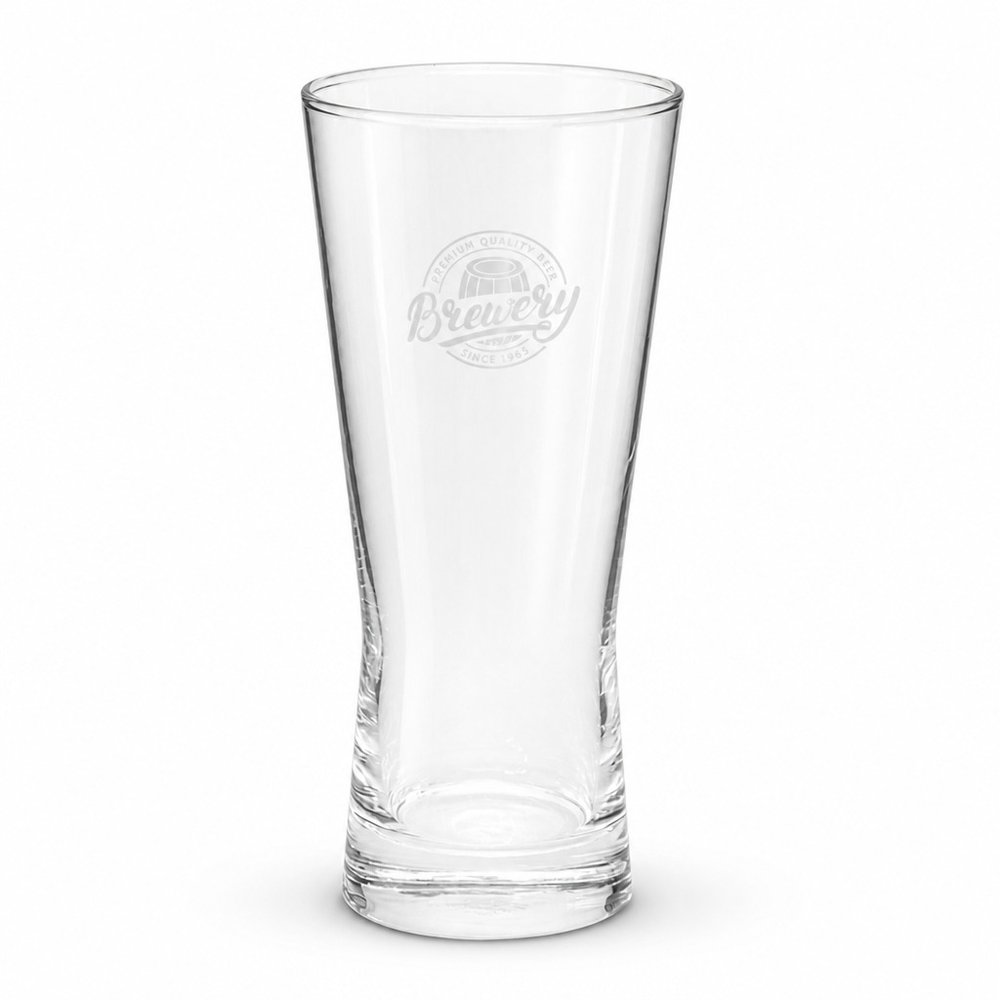 Soho Etched-Effect Beer Glasses