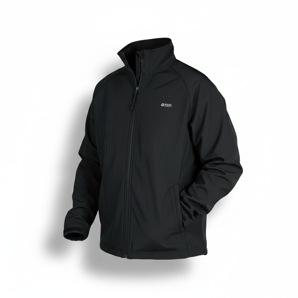 Swiss Peak Urban Fleece-Lined Softshell Jacket