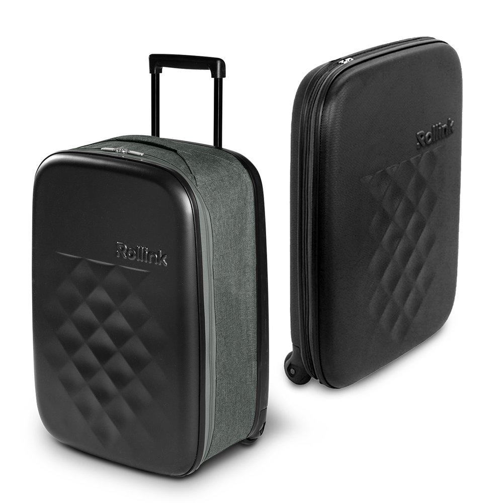 Rollink Flex Earth Collapsible Suitcase Medium