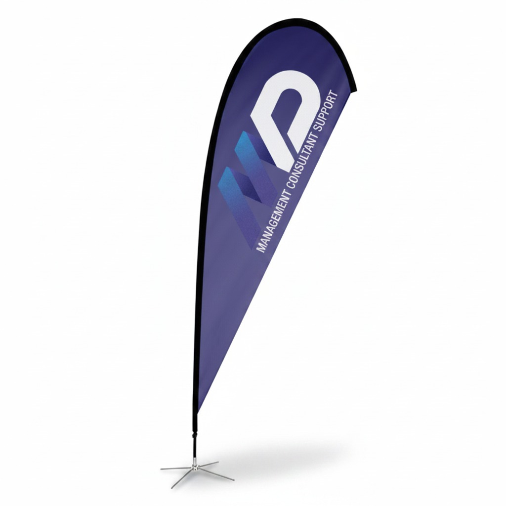 Large Teardrop Event Flag Display Kit