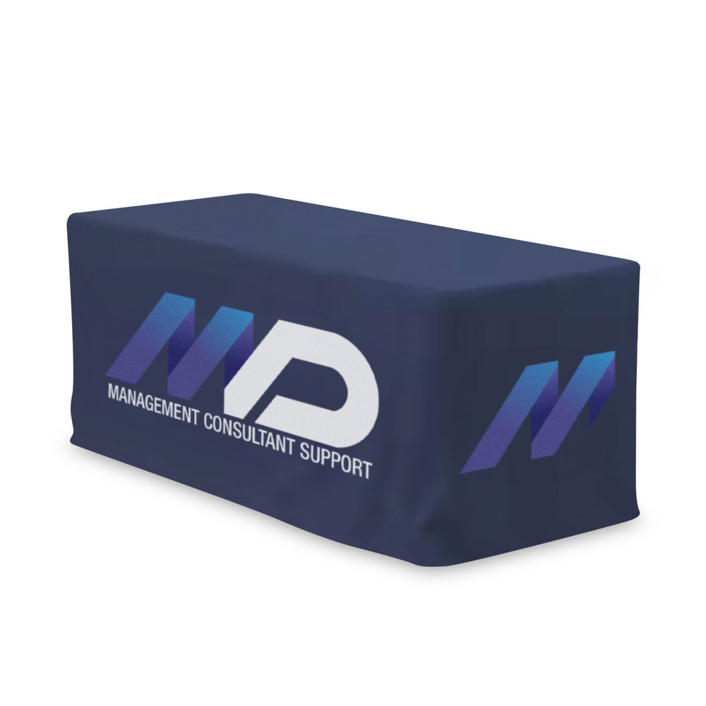 Fitted Event Table Cover 6ft Full Colour