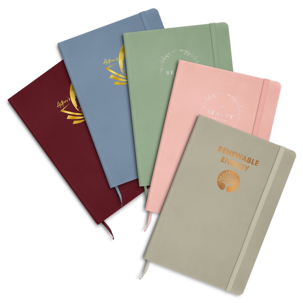 Omega Metallic Foil Notebook