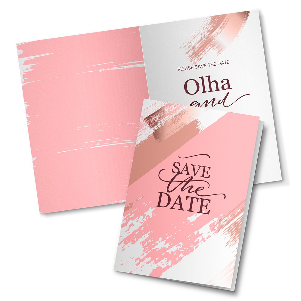 A5 Matte Greeting Card with Full Colour Print