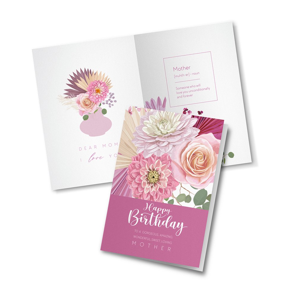 A6 Matte Corporate Greeting Card