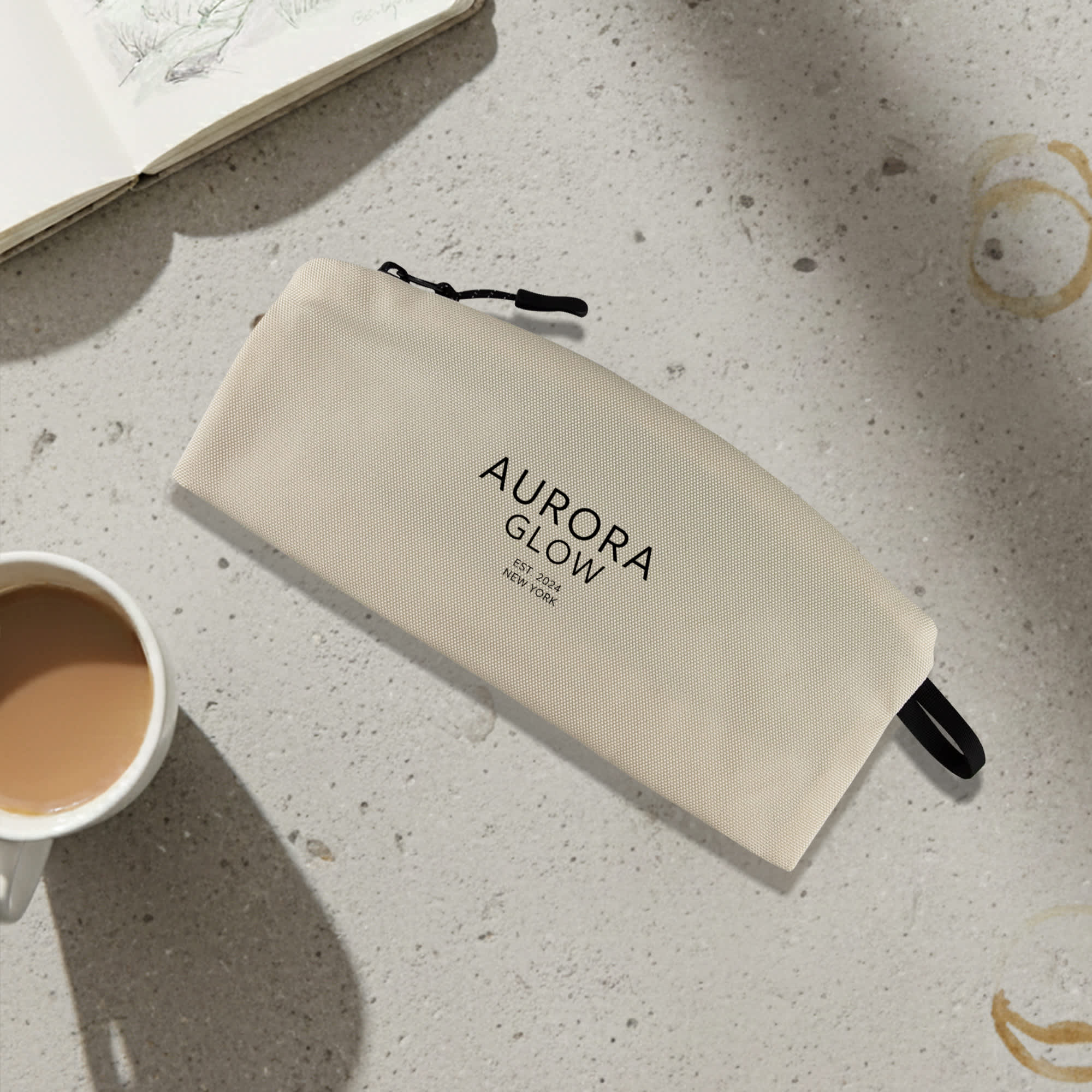 Venosa Minimalist Travel Pouch — Medium