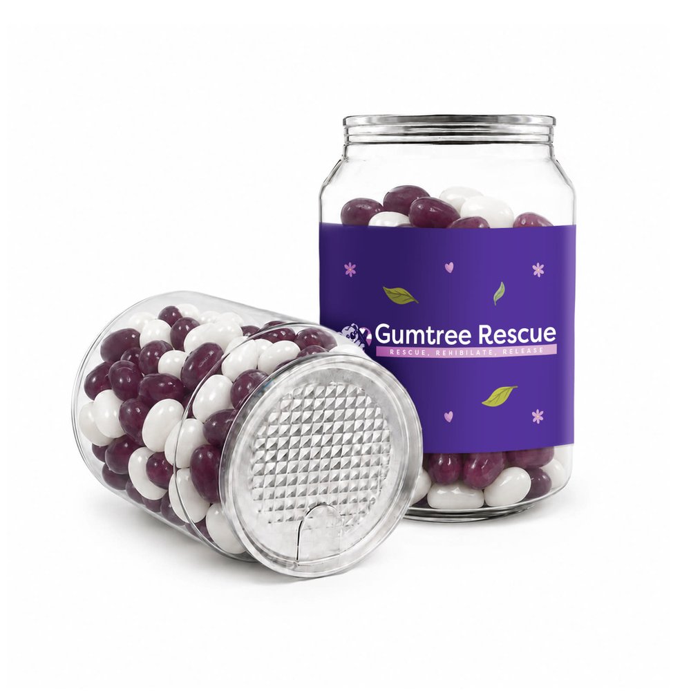 Corporate Colour Jelly Bean Clear Can 210g