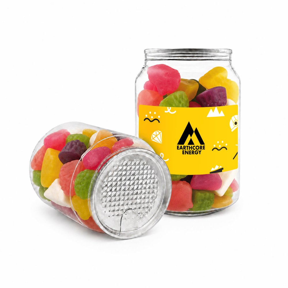 Australian Jelly Party Mix in Clear PET Can