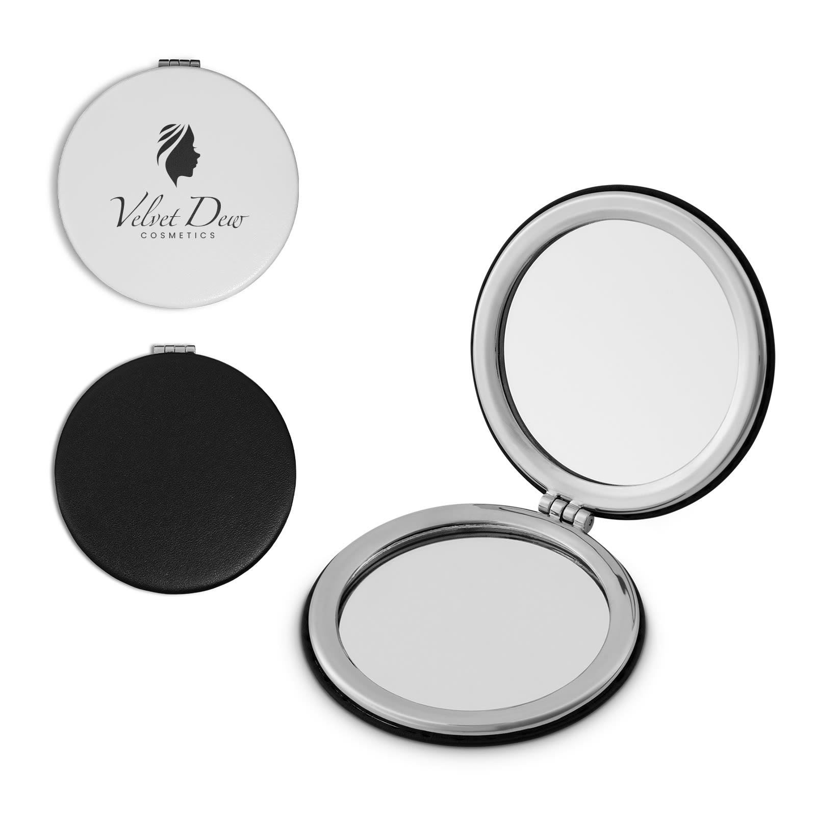 Finesse PU Folding Compact Mirror