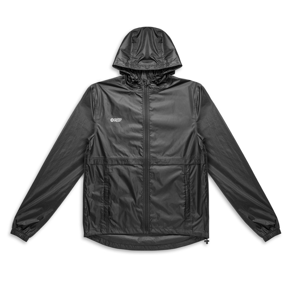 Swiss Peak Urban Packable Ripstop Windbreaker