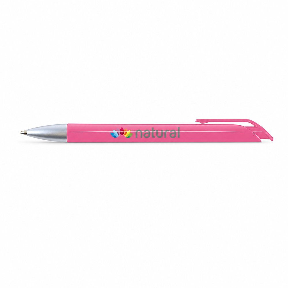 Gloss Barrel Push Button Pen