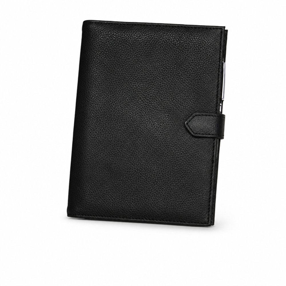 A5 Full Grain Leather Journal with Magnetic Closure